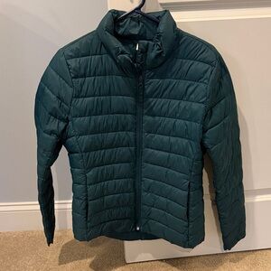 Old Navy Women’s Teal Puffer Jacket